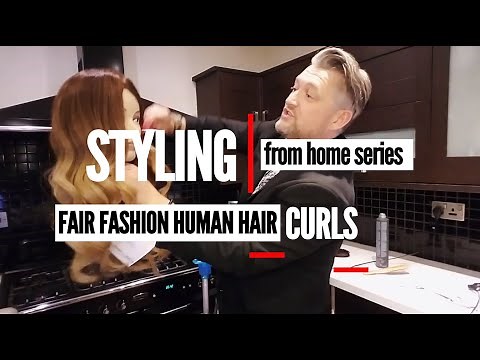 How to Curl a Human Hair Wig