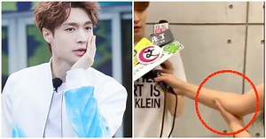 EXO's Lay Noticed A Reporter Struggling With Her Equipment And What He Did Next Was Everything