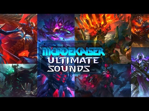 All Mordekaiser Ult Sounds - Self & Enemy (With Sahn Uzal)