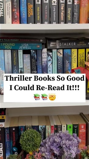 Thriller Books So Good I Could Re-Read It!!!🤯📚 #shorts #books