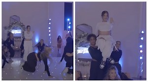 Bride & Her Bridesmaids Send Groom Reeling With Over-The-Top Beyoncé Dance Choreography