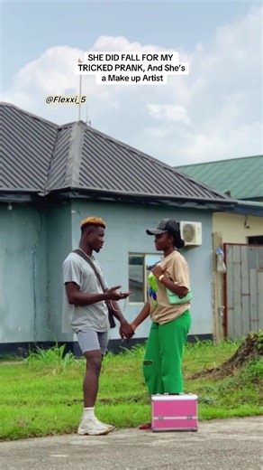 SHE DID FALL FOR MY TRICKED PRANK, And She’s a Make up Artist #flexxi_5 #goviral #viral #fyp #viralvideo #prank