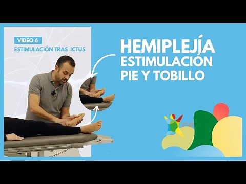 REHABILITACIÓN ICTUS #6- 🦶 EJERCICIOS de ESTIMULACIÓN de PIE y TOBILLO para HEMIPLEJÍA.