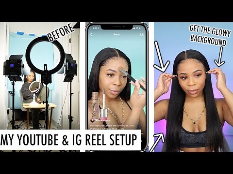 My Equipment for Youtube/ IG REELS/ TIK TOK : (Camera, Lighting, Background, and more!) EASY AF !!!