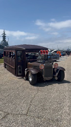 SICK Cars and Trucks | WILD THANG - bagged, supercharged, nitrous injected , Pro Street Rat Rod Bus 🔥 #sickcarsandtrucks #prostreet #ratrod | Instagram