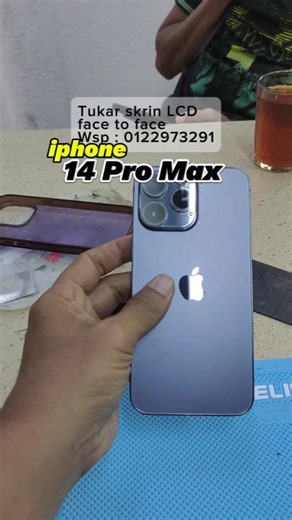 tukar skrin face to face iphone 14 pro max.tukar LCD iphone.tukar bateri iphone. Tukar lcd skrin kuala lumpur. Tukar skrin lcd shah alam. Repair handphone sungai buloh. Tukar bateri damansara #tukarskriniphone #repairiphone #tukarbateriiphone #repairiphone #CapCut