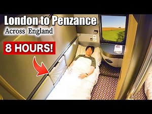 🇬🇧2 DAYS London to Cornwall by UK's Most Beautiful Sleeper Train | The Night Riviera|London→Penzance