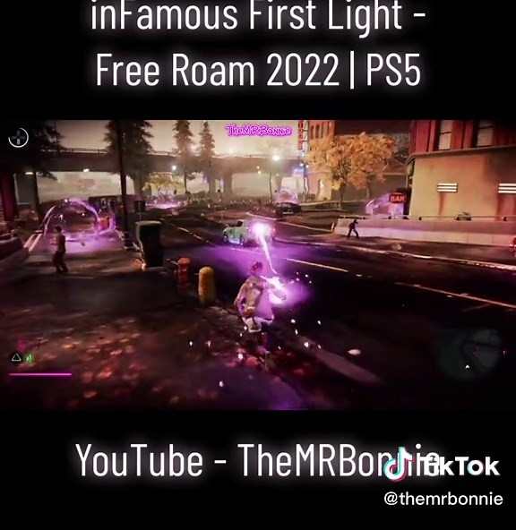 Exploring Free Roam in inFamous First Light on PS5