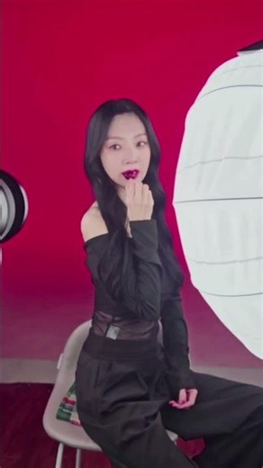 촬영 현장, 이런 모습이었어요✨