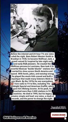 The Story of Wolfman Jack and How He Ruled the Night