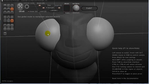 sculptris 入門-introduction (Japanese)