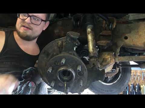 1991-2000 Chevy GMC K1500 halfshaft CV axle replacement