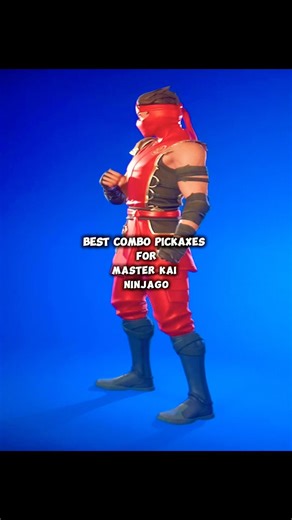 Ninjago Master Kai All Best Pickaxes To Use #fortnite #ninjago