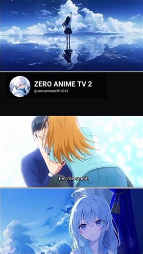 she is so romantic kiss 😘#zeroanimetv2 #anime