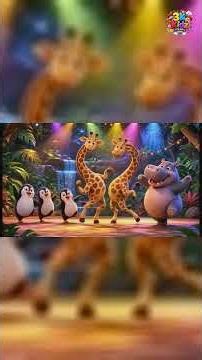 🦁 Animals Dance Boom Boom Jungle Party! 🎵 | Animal Dance Song for Kids | Fun Dance Song | 3K Kidz