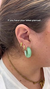 When one piercing just won't do— get a complementary piercing! 😍 #reels #earpiercingideas #earpiercing #earstyle #earstyling #earstack #earstacking #curatedear #earringstyle #piercingideas #piercing #earrings #jewelry #piercedeards #earpiercingspecialists #fashion #style #beauty #trendy | Lulu Ave Jewelry • Styling • Piercing
