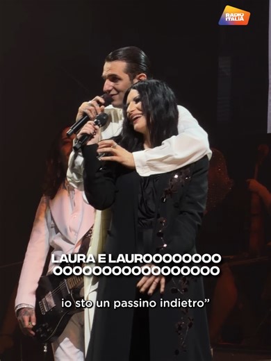 Achille Lauro & Laura Pausini on Radio Italia
