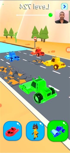 Shape shifting game level 724 #shorts #short #shapeshifting #gaming