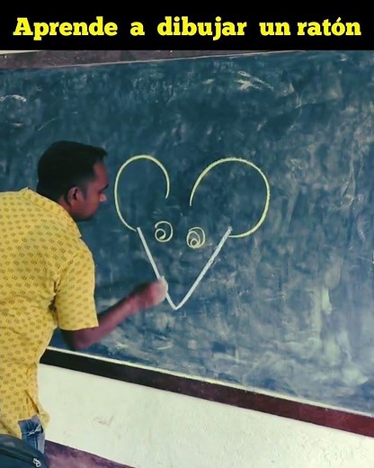 Learn to draw a mouse very easily #drawing #learningtodraw #drawing #creativeart #art