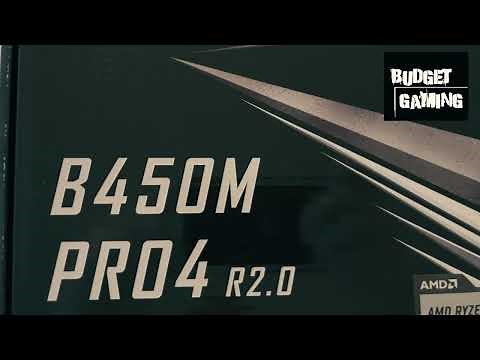 Unboxing AsRock B450M Pro4 R2.0 Motherboard ARGB/RGB Header AM4