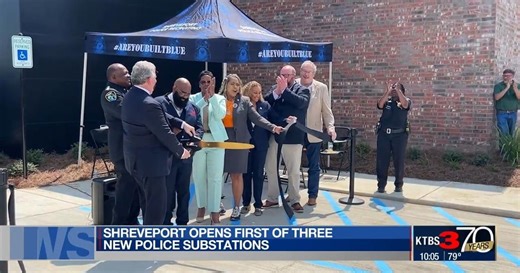 Shreveport opens first of 3 police substations