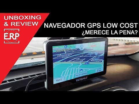 Navegador GPS Vetomile LOW COST. Unboxing / Review / Test / Prueba