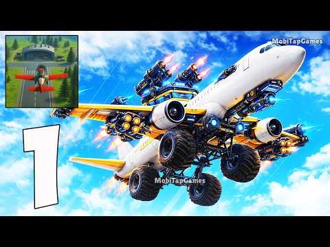 ✈️ Angry Plane Challenge Evolve Gameplay Walkthrough Plane Evolution Flying Challenge (iOS,Android)