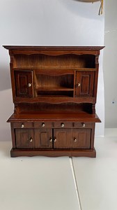 Dollhouse Wood Country Style Hutch - Etsy