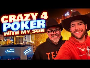 High Stakes Crazy 4 Poker With BEN… Massive Swings