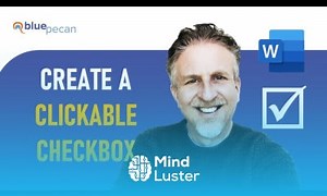 Mind Luster - Learn Insert a Checkbox in Microsoft Word Insert a Clickable Checkbox Create a Checklist in Word