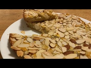 Dutch Almond Butter Cake With Marzipan Centre