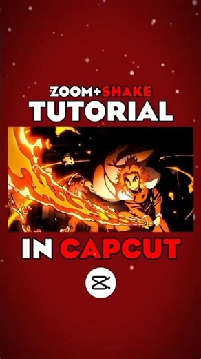 capcut zoom + shake tutorial