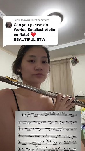 World's Smallest Violin Tutorial: Flute Lesson with Ruyaflute