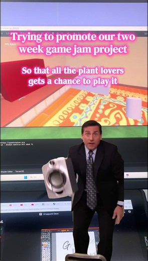 Play our cozy plant game on itch.io for free!! https://ursapunk-games.itch.io/grannys-plant-nanny #cozygame #gamejam #indiegame #indiegamedev #devlog