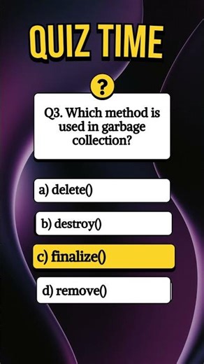 Java MCQs | Java Questions & Answers for Practice | Tpoint Tech