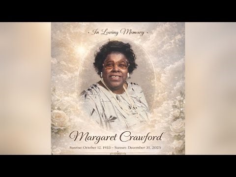 Sis. Margaret Crawford Homegoing Service