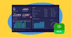 QuickBooks Online dashboards | Geckoboard