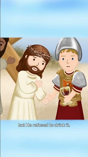 Easter Crucifixion · Animated Cartoon Bible Stories for Kids Children #shorts