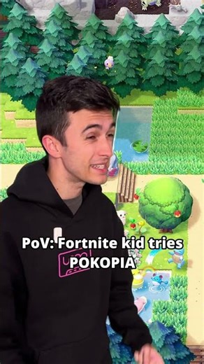 Kid tries Pokopia...