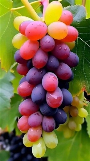 New Grapes Tree Planting Methods To Harvest Grapes! #shorts #satisfying #farming