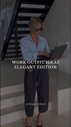 Save for later - Elegant work outfit ideas for your everyday office look! ✨Comment “guide” and I’ll send you the full dressing guide for work 7 other occasions #officeoutfit #officeoutfits #officeoutfitideas #workoutfit #workoutfits #workoutfitideas #elegantoutfit #elegantoutfits #elegance #classylady #workwearstyle #businesscasual #businesscasualoutfit #elegantworkwear #howtodress #howtobeelegant #elegantlady | Elegance Feed