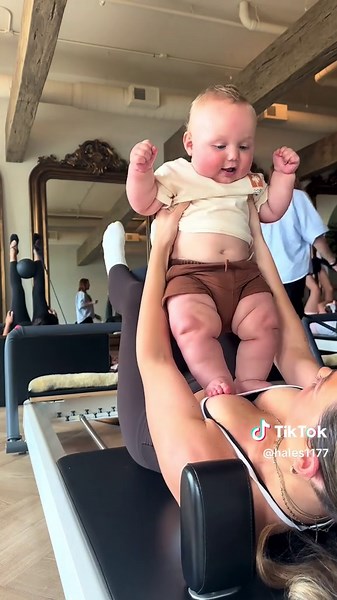 Enjoying Pilates with My Baby at Forza Pilates