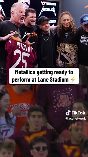 Metallica Concert at Lane Stadium: Enter Sandman Performance