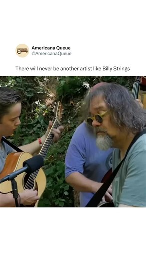 Americana Queue on Instagram: "Billy Strings’ upbringing reads like the origin story of a modern bluegrass outlaw. Born William Apostol in Lansing, Michigan, he grew up in a working-class family where music wasn’t just background noise—it was survival, community, and church all rolled into one. His stepfather, Terry Barber, a skilled picker himself, introduced him to the world of traditional bluegrass and the legends who shaped it, from Doc Watson to Bill Monroe. But Billy’s childhood wasn’t all