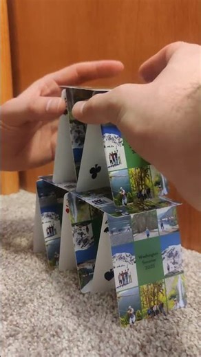 I outta get better at stacking new cards