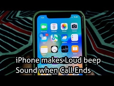 iPhone makes Loud beep Sound when Call Ends in iOS 18 [Solved]