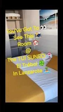 TUI SUNEO EL TRÉBOL Hotel in Costa Teguise a Lanzarote2 Bed Apartment Room Tour. #lanzarote