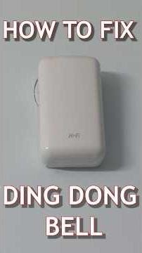 Fix Ding Dong Doorbell at Home 🔔 | Simple DIY Repair in 5 Minutes #diyfix #diy