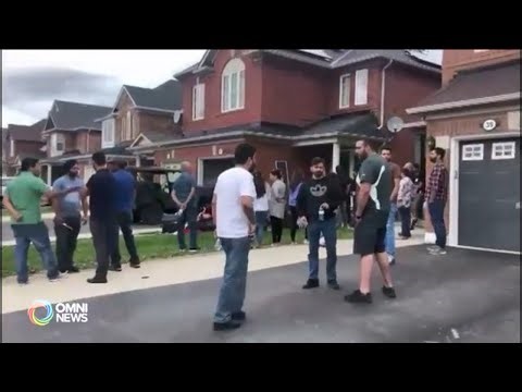 Landlord and tenants clash in Brampton | OMNI News Punjabi