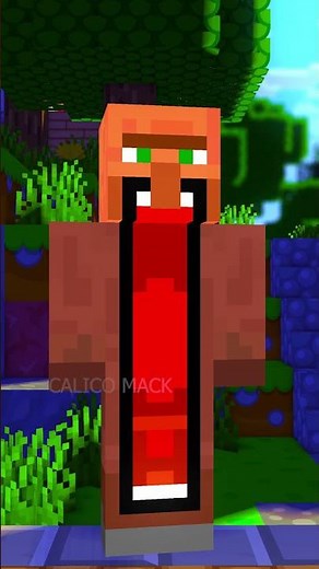 Screaming Villager - Minecraft Animation #shorts